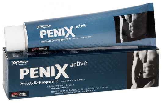 Возбуждающий крем для мужчин PeniX active - 75 мл. - Joy Division - купить с доставкой в Севастополе