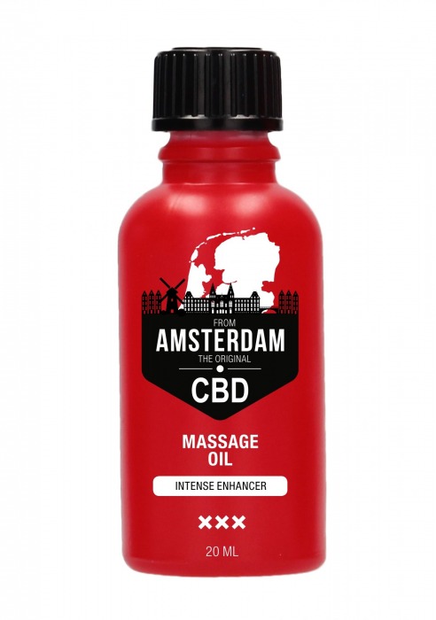 Стимулирующее масло Intense CBD from Amsterdam - 20 мл. - Shots Media BV - купить с доставкой в Севастополе