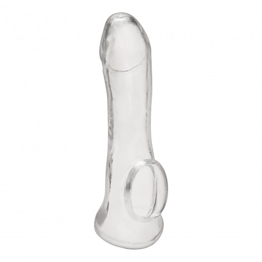 Прозрачная насадка на пенис Transparent Penis Enhancing Sleeve Extension - 15,9 см. - BlueLine - в Севастополе купить с доставкой