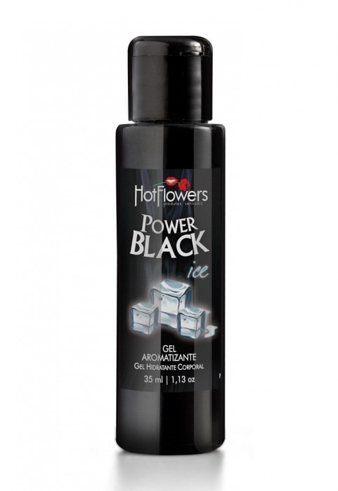 Стимулирующий гель для массажа Power Black - 35 мл. - HotFlowers - купить с доставкой в Севастополе