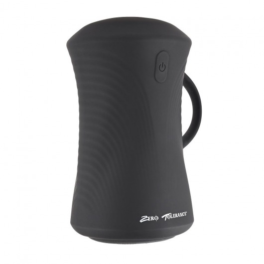 Черный вибромастурбатор с гироскопом Gyro Stroke - Zero Tolerance - в Севастополе купить с доставкой