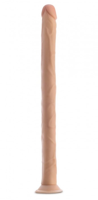 Телесный фаллоимитатор 19 Inch Long Realistic Dildo - 48,3 см. - Blush Novelties