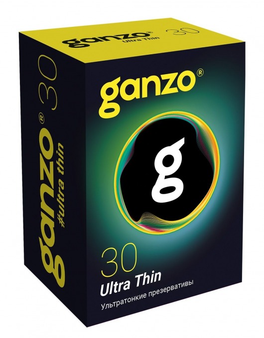 Супертонкие презервативы Ganzo Ultra thin - 30 шт. - Ganzo - купить с доставкой в Севастополе