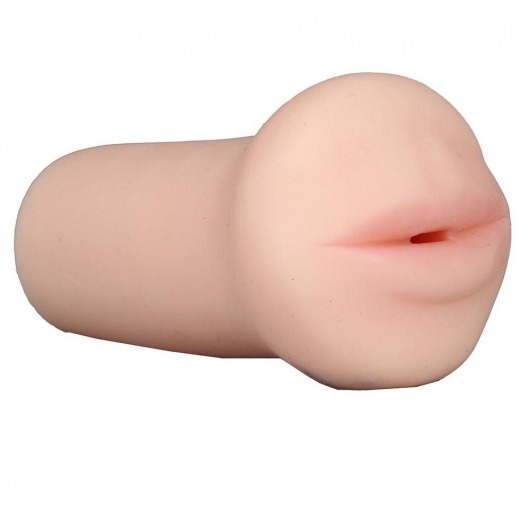 Нежный мастурбатор-ротик REALSTUFF 5INCH MASTURBATOR BJ - Dream Toys - в Севастополе купить с доставкой