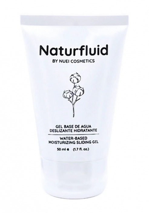 Экстраскользкий лубрикант на водной основе Nuei Naturfluid - 50 мл. - Nuei cosmetics - купить с доставкой в Севастополе