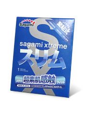 Презерватив Sagami Xtreme FEEL FIT 3D - 1 шт. - Sagami - купить с доставкой в Севастополе