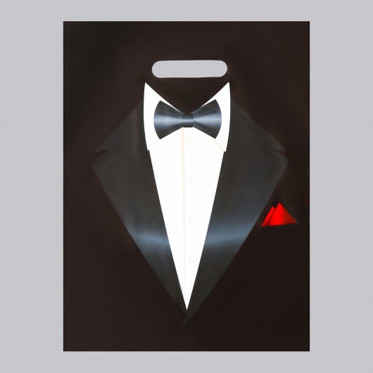 Пакет «Смокинг» полиэтиленовый с вырубной ручкой (30х40 см) - UPAK LAND - купить с доставкой в Севастополе