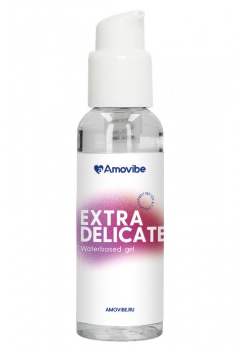 Гель на водной основе Amovibe Extra Delicate - 100 мл. - Amovibe - купить с доставкой в Севастополе