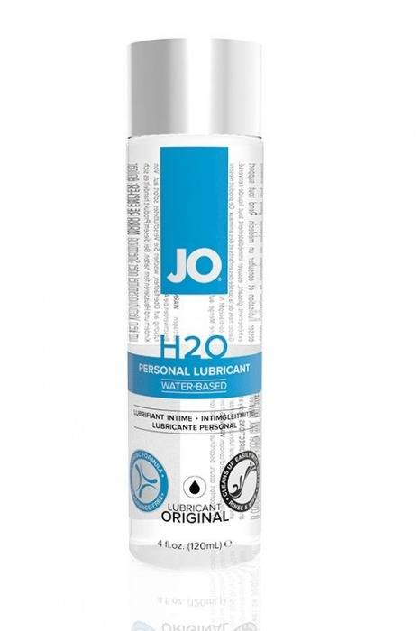 Нейтральный лубрикант на водной основе JO Personal Lubricant H2O - 120 мл. - System JO - купить с доставкой в Севастополе