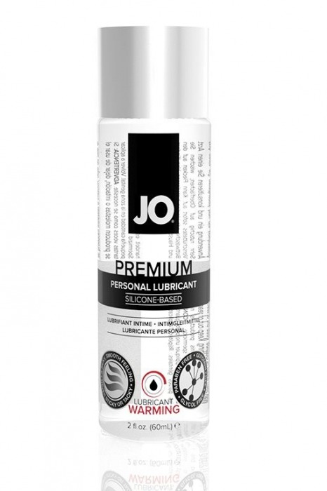 Возбуждающий лубрикант на силиконовой основе JO Personal Premium Lubricant  Warming - 60 мл. - System JO - купить с доставкой в Севастополе