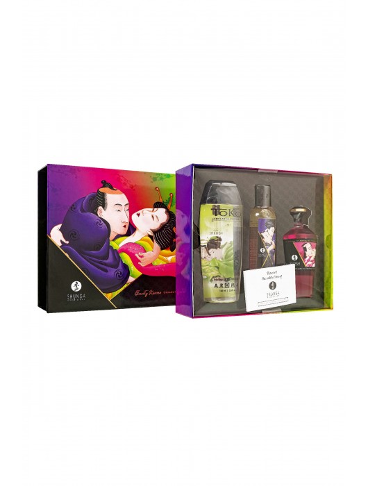 Подарочный набор Fruity Kisses из 3 предметов - Shunga - купить с доставкой в Севастополе