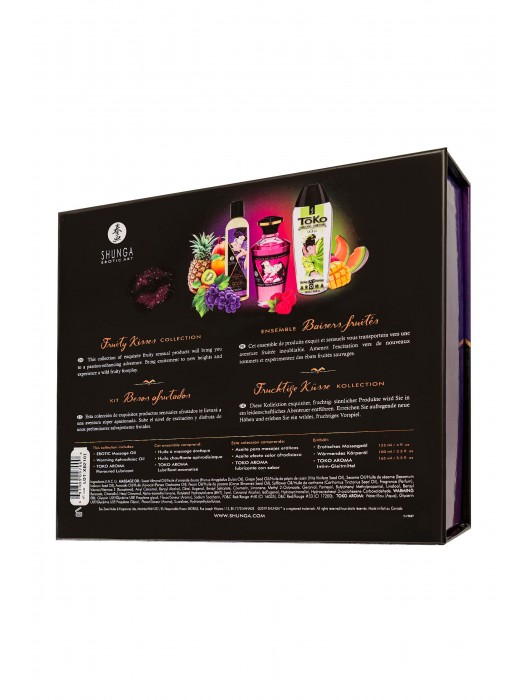 Подарочный набор Fruity Kisses из 3 предметов - Shunga - купить с доставкой в Севастополе