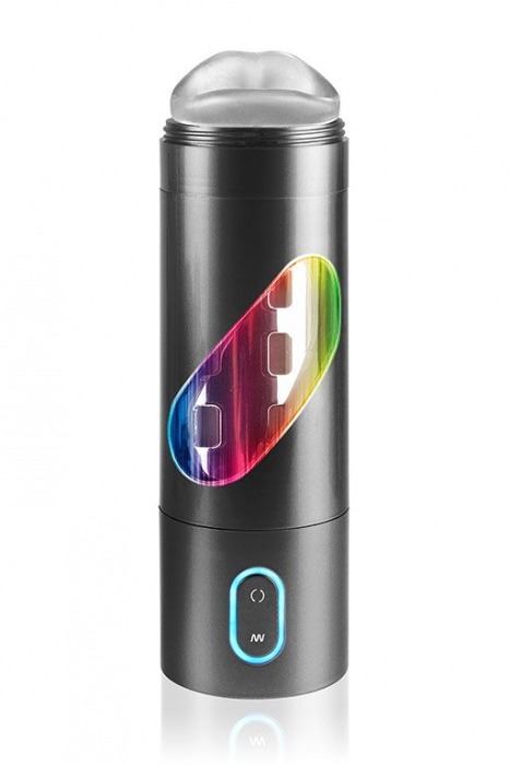 Перезаряжаемый мастурбатор-ротик Extreme Toyz Rechargeable Roto-Bator Mouth - Pipedream - в Севастополе купить с доставкой