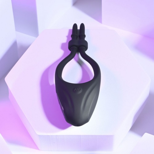 Черное эрекционное вибролассо Perfect Fit - Zero Tolerance - в Севастополе купить с доставкой