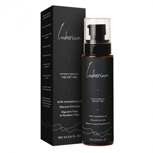 Интимный гель на силиконовой основе с маслом макадамии Luberium Velvel Gel - 100 мл. - Luberium - купить с доставкой в Севастополе