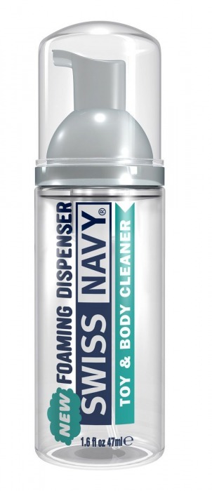 Очищающая пенка для игрушек и тела Toy   Body Cleaner Foamer - 47 мл. - Swiss navy - купить с доставкой в Севастополе