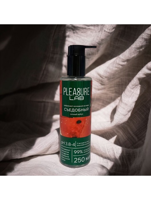 Лубрикант на водной основе Pleasure Lab с ароматом арбуза - 250 мл. - Pleasure Lab - купить с доставкой в Севастополе