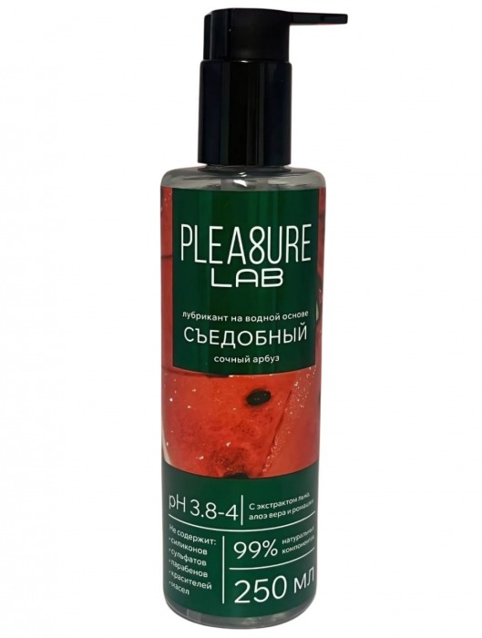 Лубрикант на водной основе Pleasure Lab с ароматом арбуза - 250 мл. - Pleasure Lab - купить с доставкой в Севастополе
