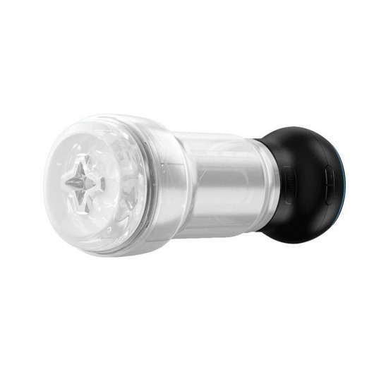 Набор PowerBlow   Feel Pocket Stroker Crystal: мастурбатор и интерактивная насадка - Kiiroo - в Севастополе купить с доставкой