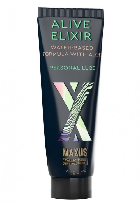 Интимный гель на водной основе MAXUS Alive Elixir - 75 мл. - Maxus - купить с доставкой в Севастополе