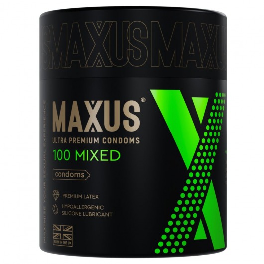 Презервативы MAXUS Mixed - 100 шт. - Maxus - купить с доставкой в Севастополе