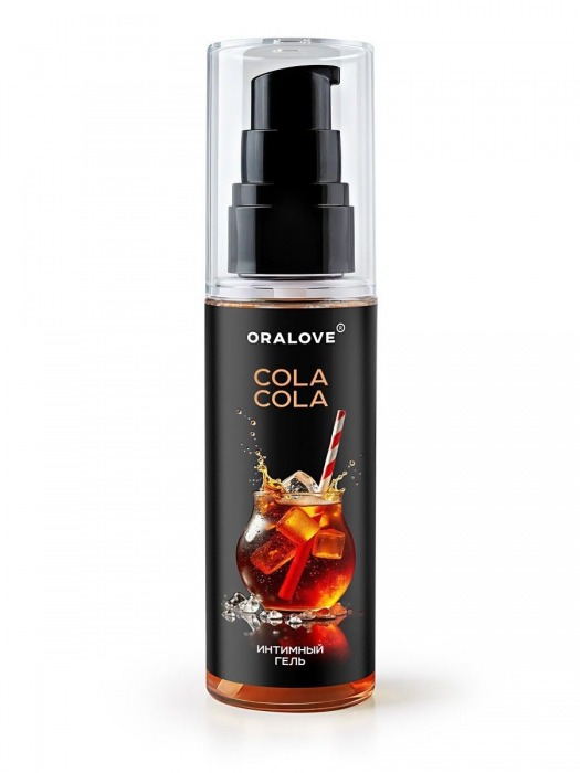 Съедобная смазка на водной основе с ароматом колы - 60 гр. - Биоритм - купить с доставкой в Севастополе