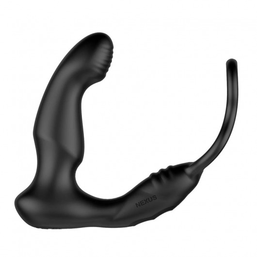 Черный двухмоторный массажер простаты Nexus Simul8 Wave Edition - Nexus Range - в Севастополе купить с доставкой
