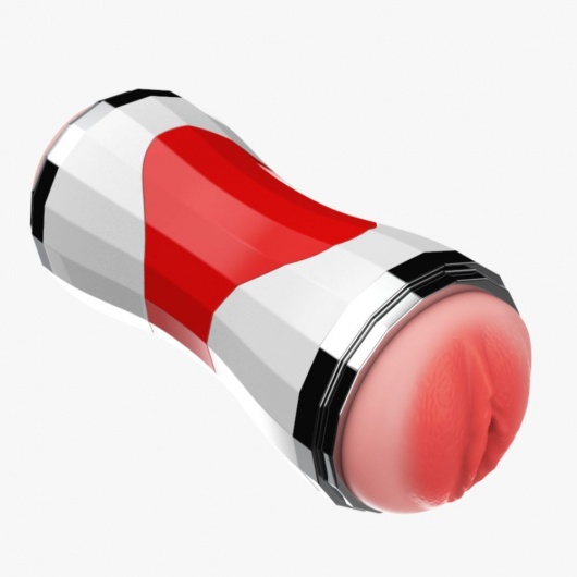 Двусторонний мастурбатор в колбе Power Grip Cup - вагина и ротик - Boys of Toys - в Севастополе купить с доставкой