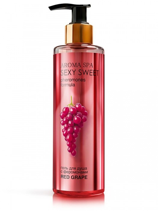 Гель для душа с феромонами и ароматом винограда Red Grape - 200 мл. -  - Магазин феромонов в Севастополе