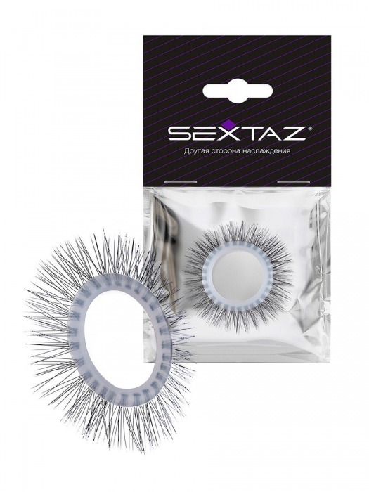 Круглое эрекционное кольцо с «ресничками» - Sextaz - в Севастополе купить с доставкой