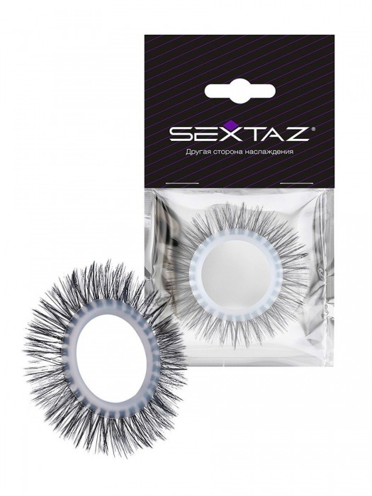 Круглое эрекционное кольцо с длинными «ресничками» - Sextaz - в Севастополе купить с доставкой