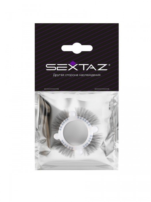 Эластичное кольцо с «ресничками» и 4 шариками - Sextaz - в Севастополе купить с доставкой