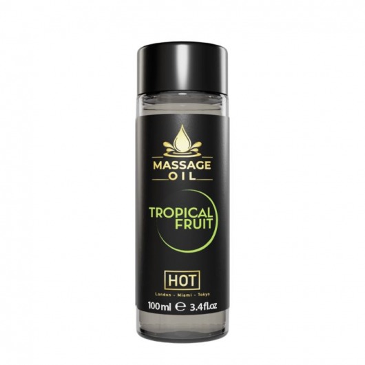 Массажное масло c ароматом тропических фруктов Massage Oil - 100 мл. - HOT - купить с доставкой в Севастополе