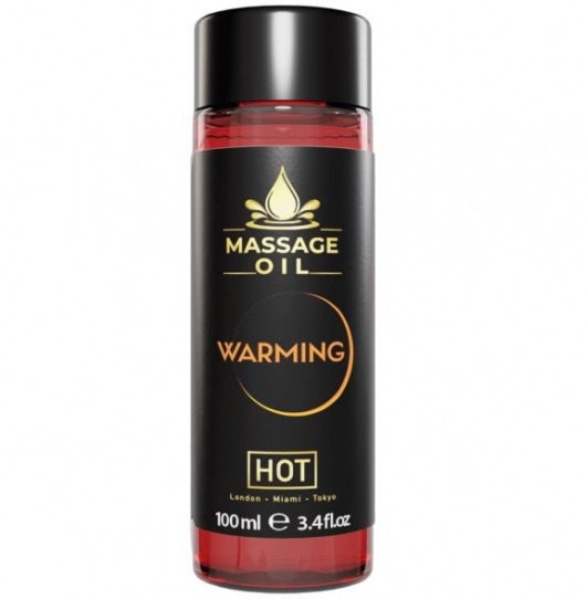 Массажное масло с согревающим эффектом Massage Oil Warming - 100 мл. - HOT - купить с доставкой в Севастополе