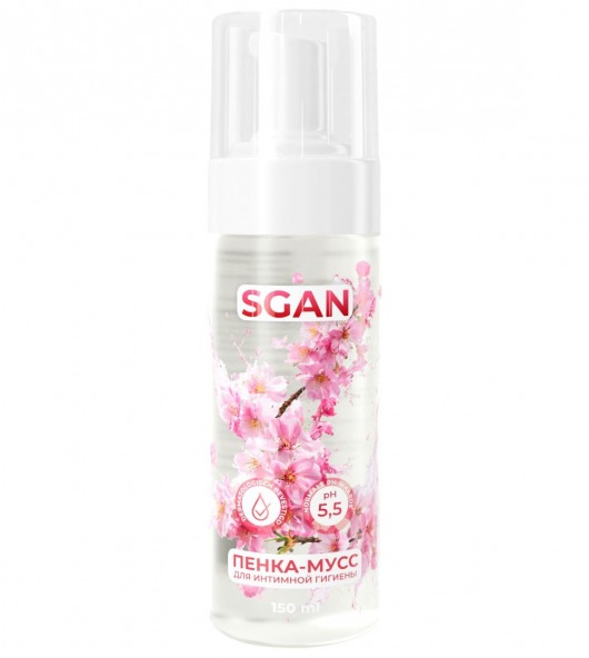Пенка-мусс для интимной гигиены SGAN с пребиотиками - 150 мл. - SGAN - купить с доставкой в Севастополе
