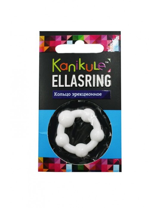 Цветное эрекционное кольцо с шариками Ellasring - Sitabella - в Севастополе купить с доставкой