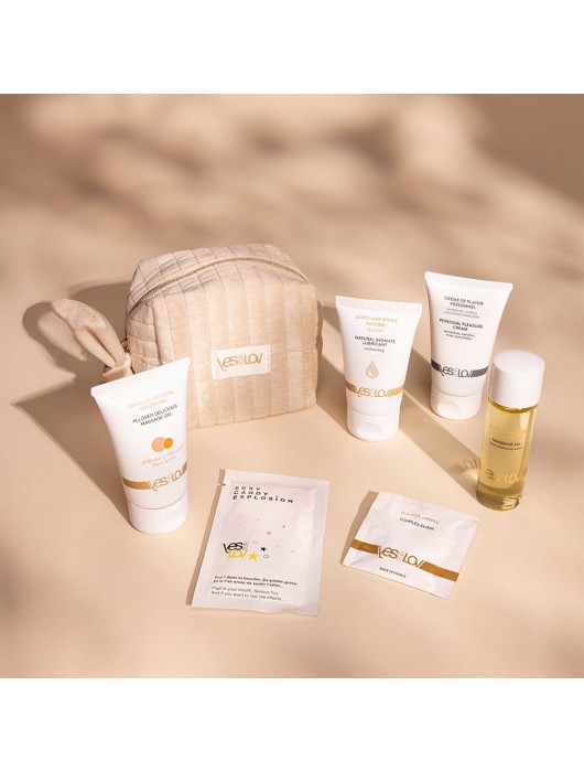 Набор YESforLOV La Trousse Enchantée в бежевой косметичке - YESforLOV - купить с доставкой в Севастополе