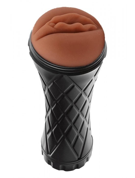 Коричневый мастурбатор-вагина Marly - Dream Toys - в Севастополе купить с доставкой