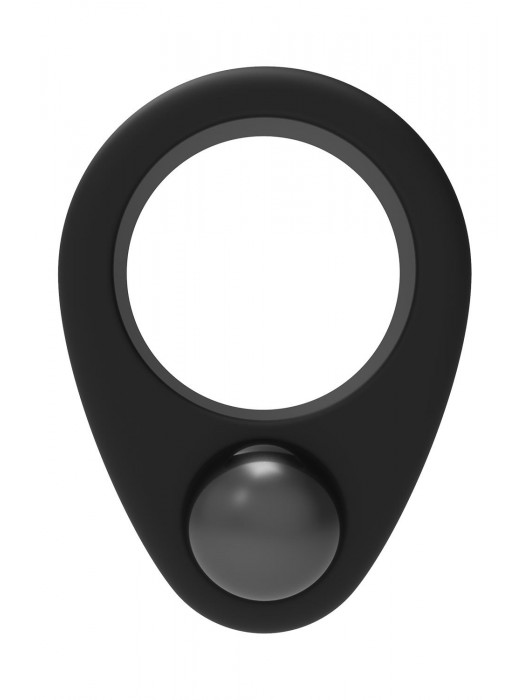 Черное эрекционное кольцо Cockring Single Weight - Dream Toys - в Севастополе купить с доставкой