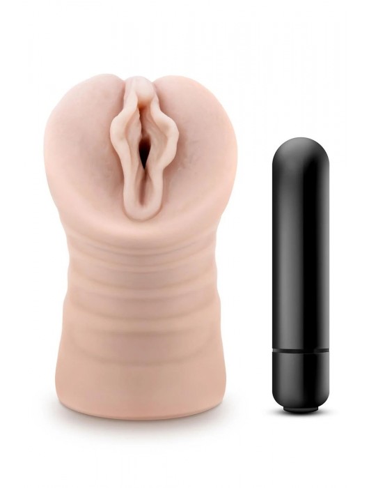 Телесный мастурбатор-вагина Destini - Blush Novelties - в Севастополе купить с доставкой