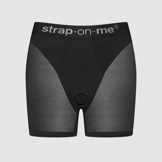 Трусики-шорты для фиксации насадок Strap-on-me Harness Lingerie Halo - size L - Strap-on-me - купить с доставкой в Севастополе