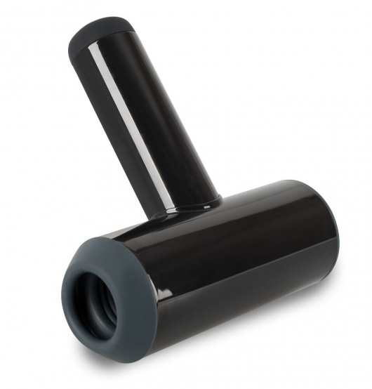 Черный мастурбатор с удобной ручкой Masturbator with 2 Functions - Orion - в Севастополе купить с доставкой