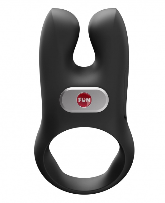 Черное эрекционное виброкольцо Nos - Fun Factory - в Севастополе купить с доставкой