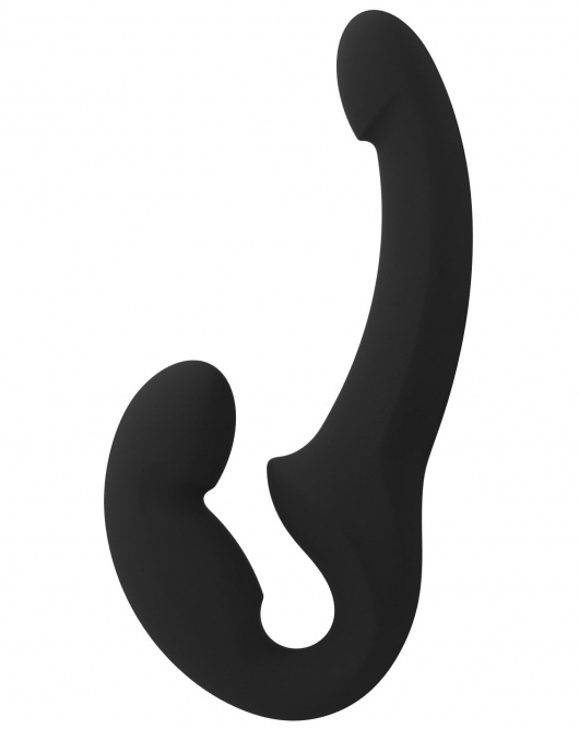 Черный безремневой страпон Share Lite - Fun Factory - купить с доставкой в Севастополе