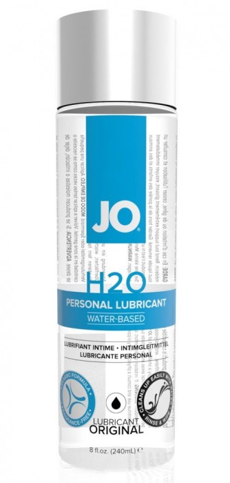 Нейтральный лубрикант на водной основе JO Personal Lubricant H2O - 240 мл. - System JO - купить с доставкой в Севастополе