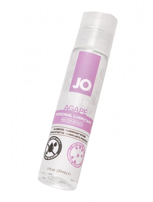 Лубрикант на водной основе для женщин JO AGAPE ORIGINAL - 30 мл. - System JO - купить с доставкой в Севастополе