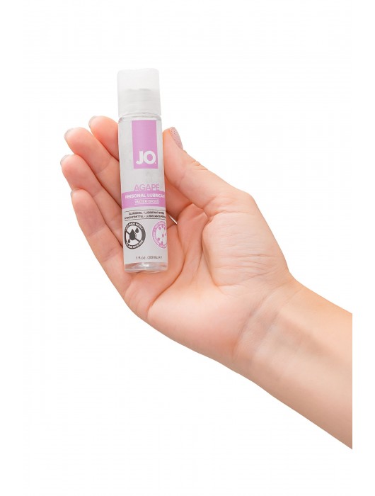 Лубрикант на водной основе для женщин JO AGAPE ORIGINAL - 30 мл. - System JO - купить с доставкой в Севастополе