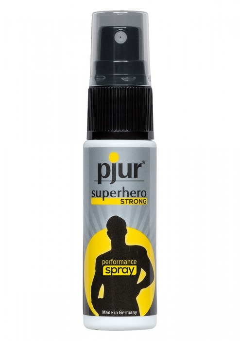 Спрей-пролонгатор длительного действия pjur SUPERHERO Strong Spray - 20 мл. - Pjur - купить с доставкой в Севастополе