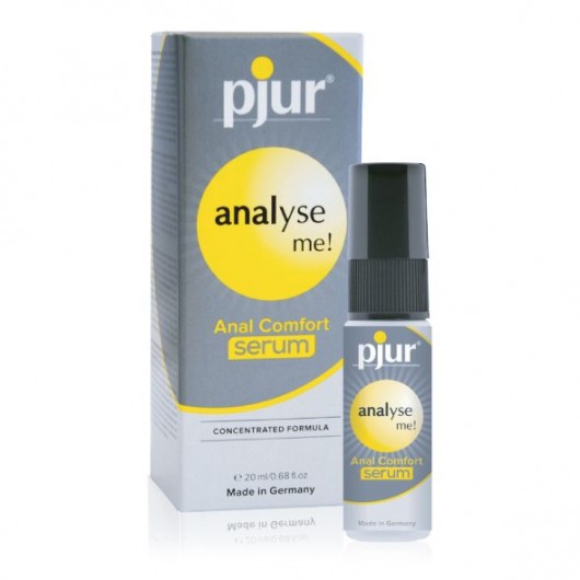 Анальный спрей pjur ANALYSE ME Serum - 20 мл. - Pjur - купить с доставкой в Севастополе