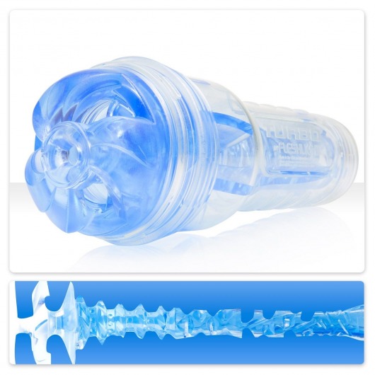 Мастурбатор Fleshlight Turbo - Trust Blue Ice - Fleshlight - в Севастополе купить с доставкой